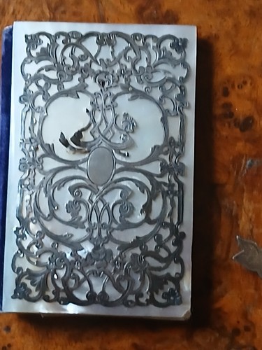 Carnet bal nacre - carnet, décor