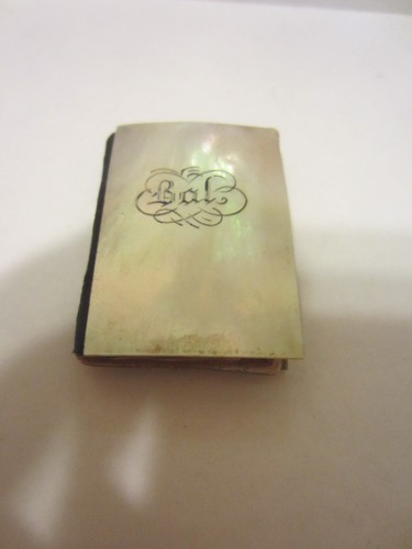 Miniature nacre carnet de - miniature,
