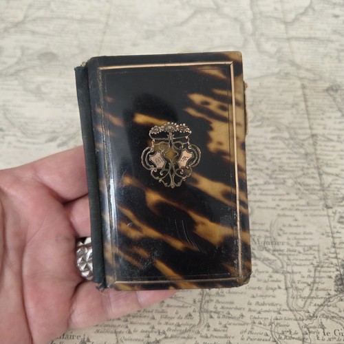 Carnet bal ancien - ancien, ecussons