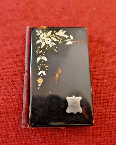 Carnet bal xix ecaille et - carnet, de