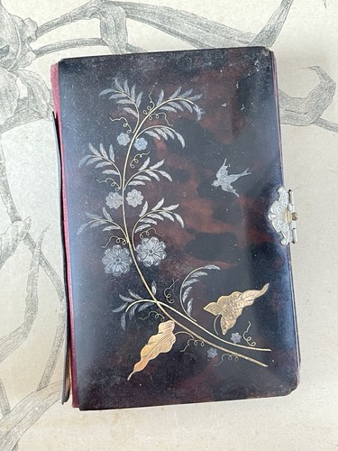 Carnet bal ancien décor - de, à