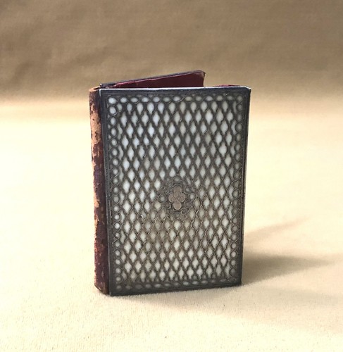 Ancien carnet bal argent - carnet,