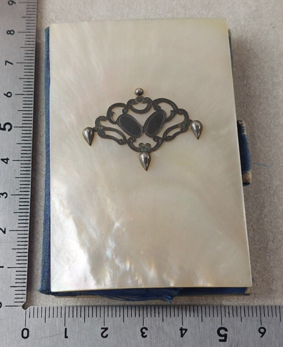 Ancien carnet bal en - carnet, nacre